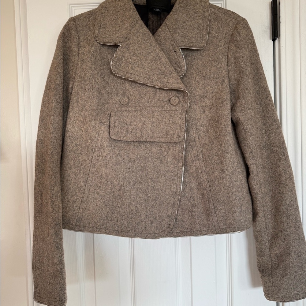 Alexander Wang Tan Wool Jacket